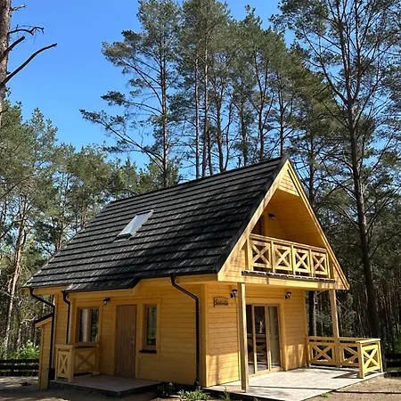 Domek Wypoczynkowy Sosenka Z Sauna I Jacuzzi Ocypel Exterior photo