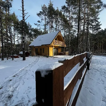 Domek Wypoczynkowy Sosenka Z Sauna I Jacuzzi Ocypel Exterior photo