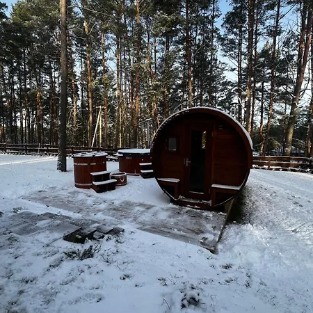 Domek Wypoczynkowy Sosenka Z Sauna I Jacuzzi Ocypel Exterior photo