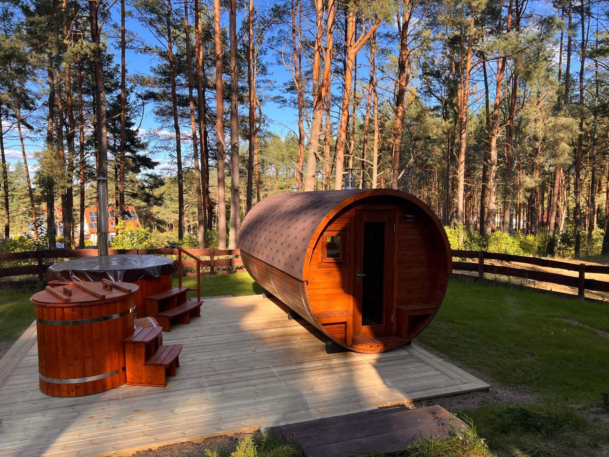 Wypoczynkowy Sosenka Z Sauna I Jacuzzi Holiday home Ocypel